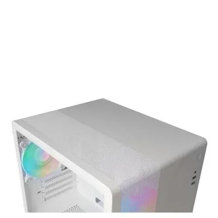 FCaja Gaming Minitorre Mars Gaming MC-400/ Blanca - PixelPlaza