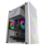 Caja Gaming Minitorre Mars Gaming MC-CORE/ Blanca - PixelPlaza