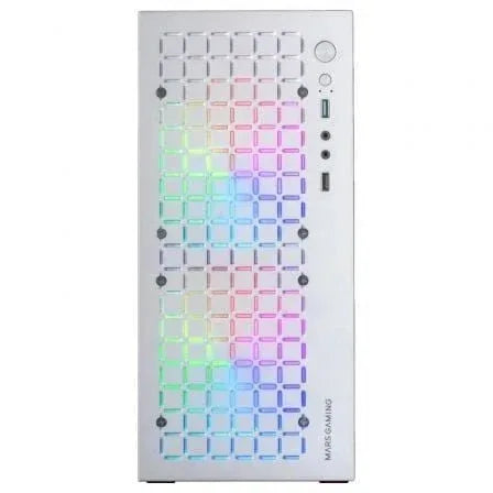 Caja Gaming Minitorre Mars Gaming MC-CORE/ Blanca - PixelPlaza