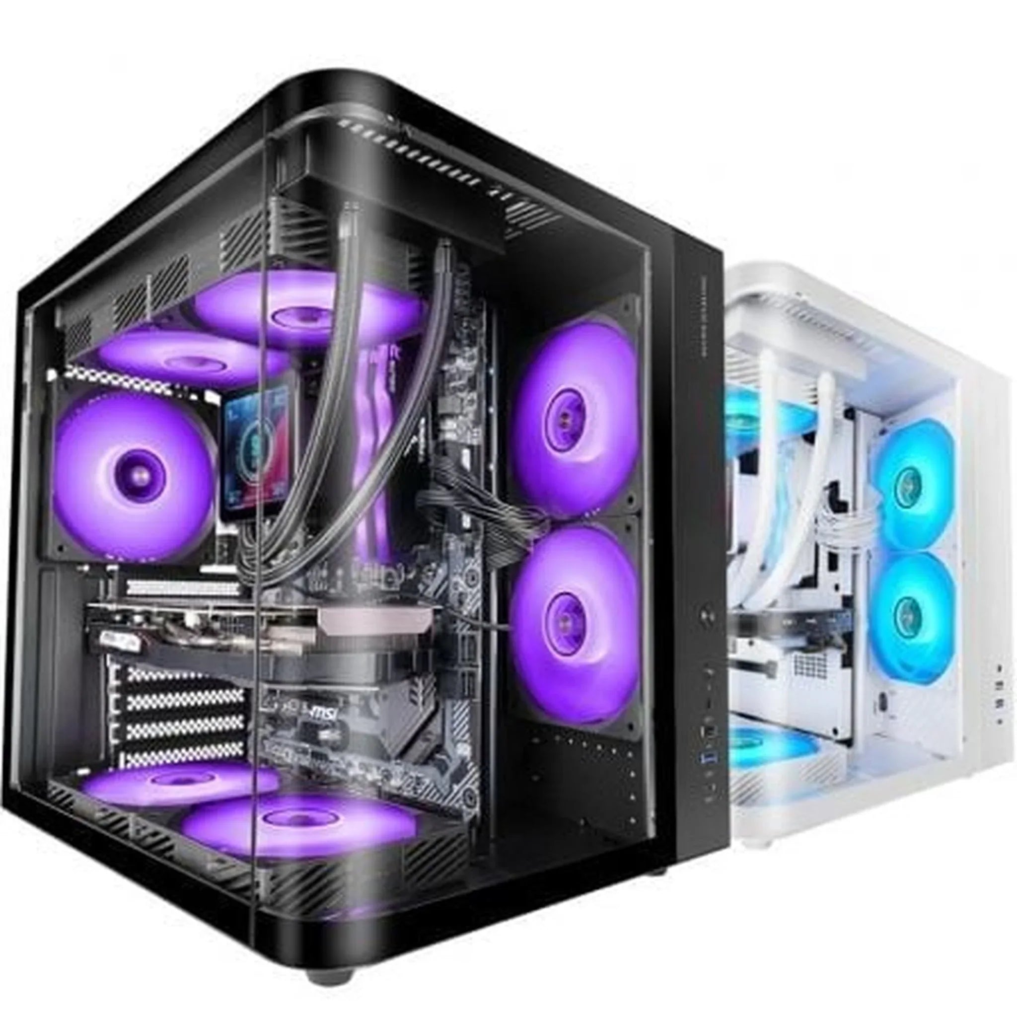 Caja Gaming Semitorre Mars Gaming MC-CURV - PixelPlaza