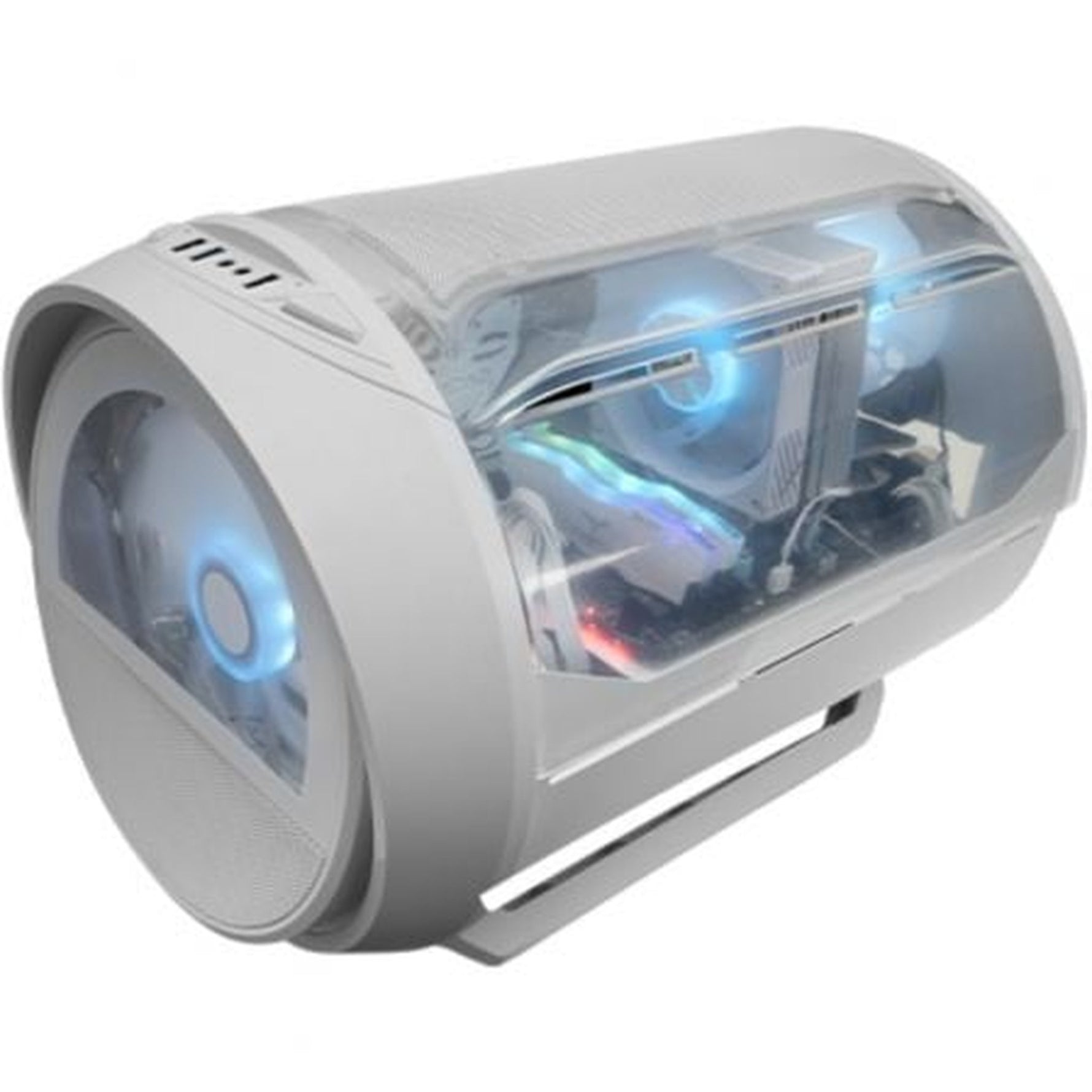 Caja Gaming Minitorre Mars Gaming MC-CYLON/ Blanca