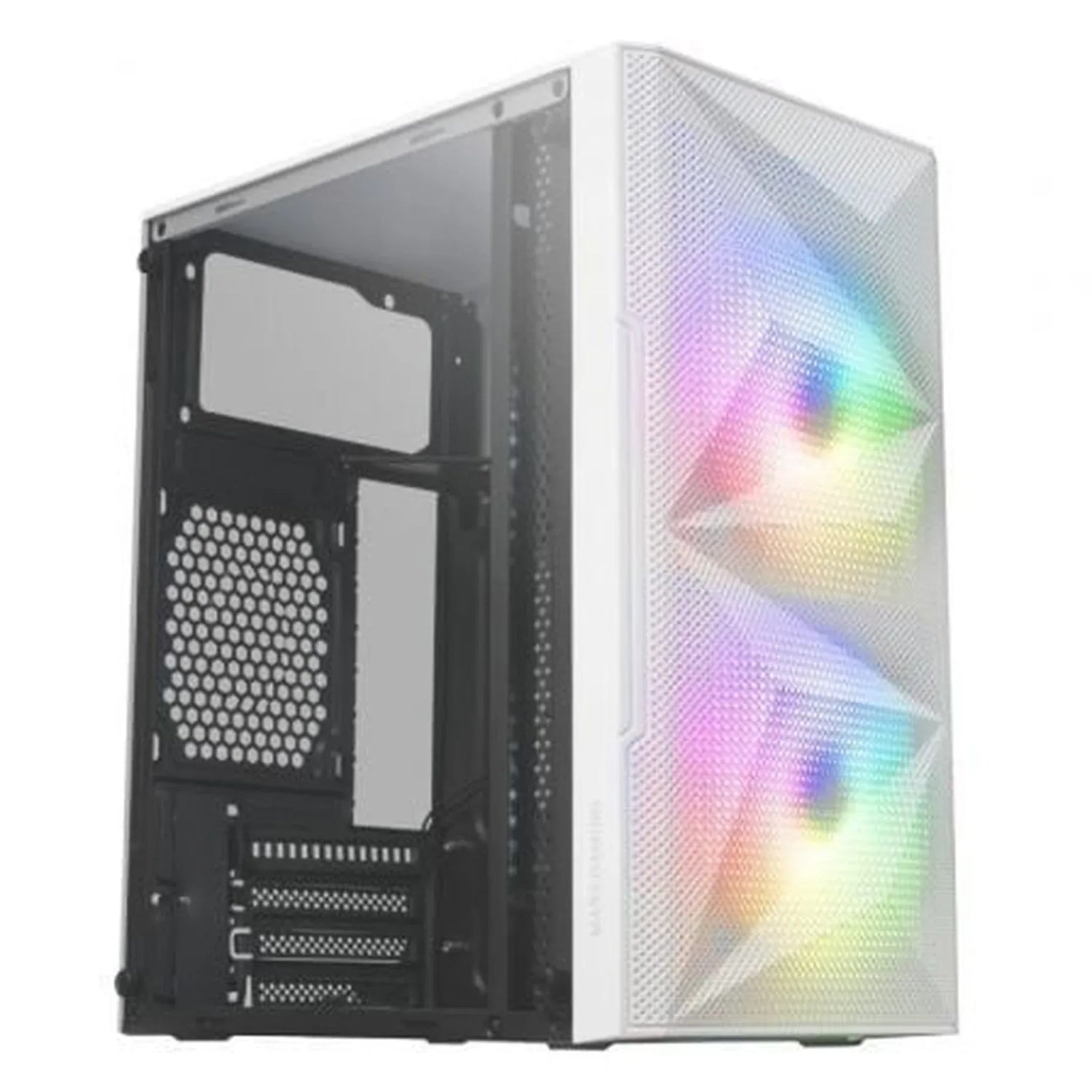 Caja Gaming Minitorre Mars Gaming MC-ME/ Blanca - PixelPlaza