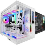 Caja Gaming Semitorre Mars Gaming MC-MIRAGE/ Blanca - PixelPlaza