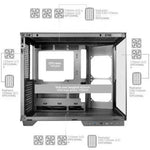 Caja Gaming Semitorre Mars Gaming MC-MIRAGE/ Blanca - PixelPlaza