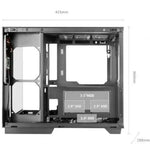 Caja Gaming Semitorre Mars Gaming MC-MIRAGE/ Blanca - PixelPlaza