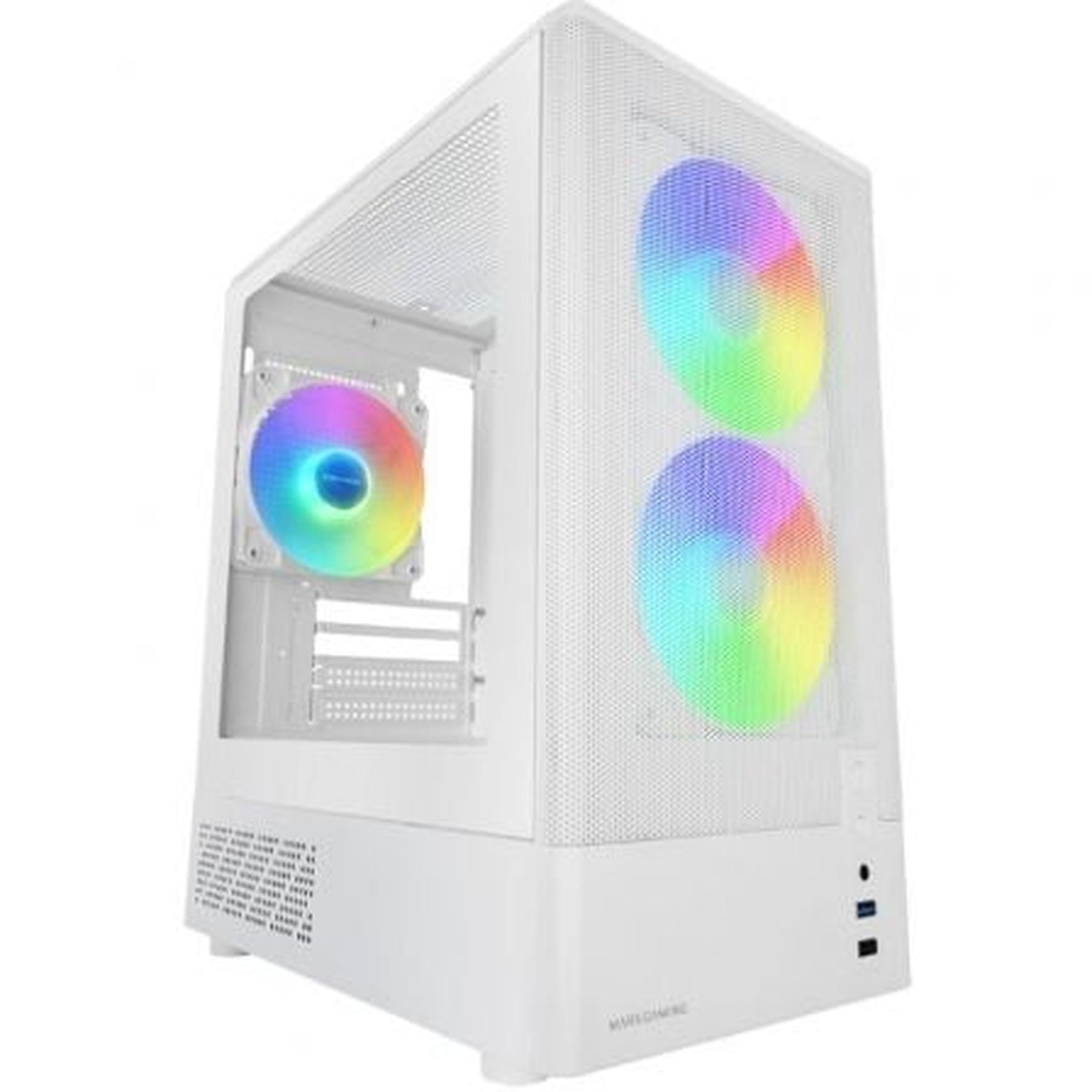 Caja Gaming Minitorre Mars Gaming MC-ONYX/ Blanca