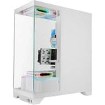 Caja Gaming Semitorre Mars Gaming MC-PRISMA/ Blanca - PixelPlaza
