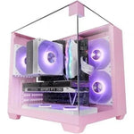 Caja Gaming Semitorre Mars Gaming MC-VISIONM/ Rosa - PixelPlaza