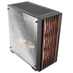 Caja Gaming Semitorre Mars Gaming MC-WOOD/ Cristal Cromado - PixelPlaza