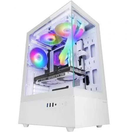 Caja Gaming Semitorre Mars Gaming MC-XO/ Blanca - PixelPlaza