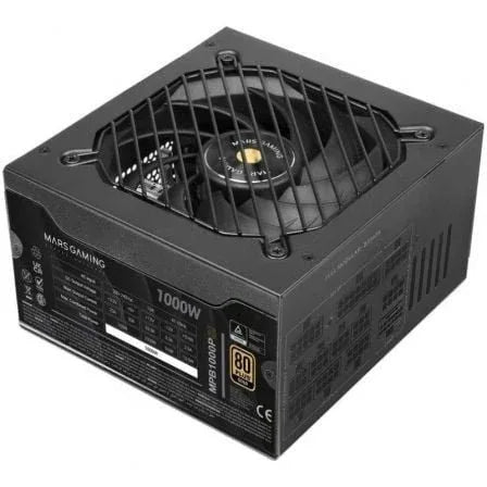 Fuente de Alimentación Mars Gaming MPB1000PSI/ 1000W/ Ventilador 14cm/ 80 Plus Gold - PixelPlaza
