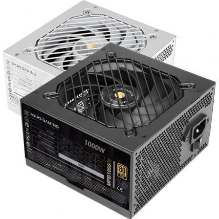 Fuente de Alimentación Mars Gaming MPB1000SI/ 1000W/ Ventilador 14cm/ 80 Plus Gold - PixelPlaza