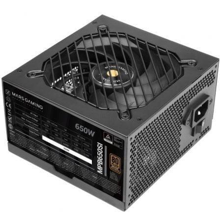 Fuente de Alimentación Mars Gaming MPB650SI/ 650W/ Ventilador 12cm/ 80 Plus Bronze - PixelPlaza