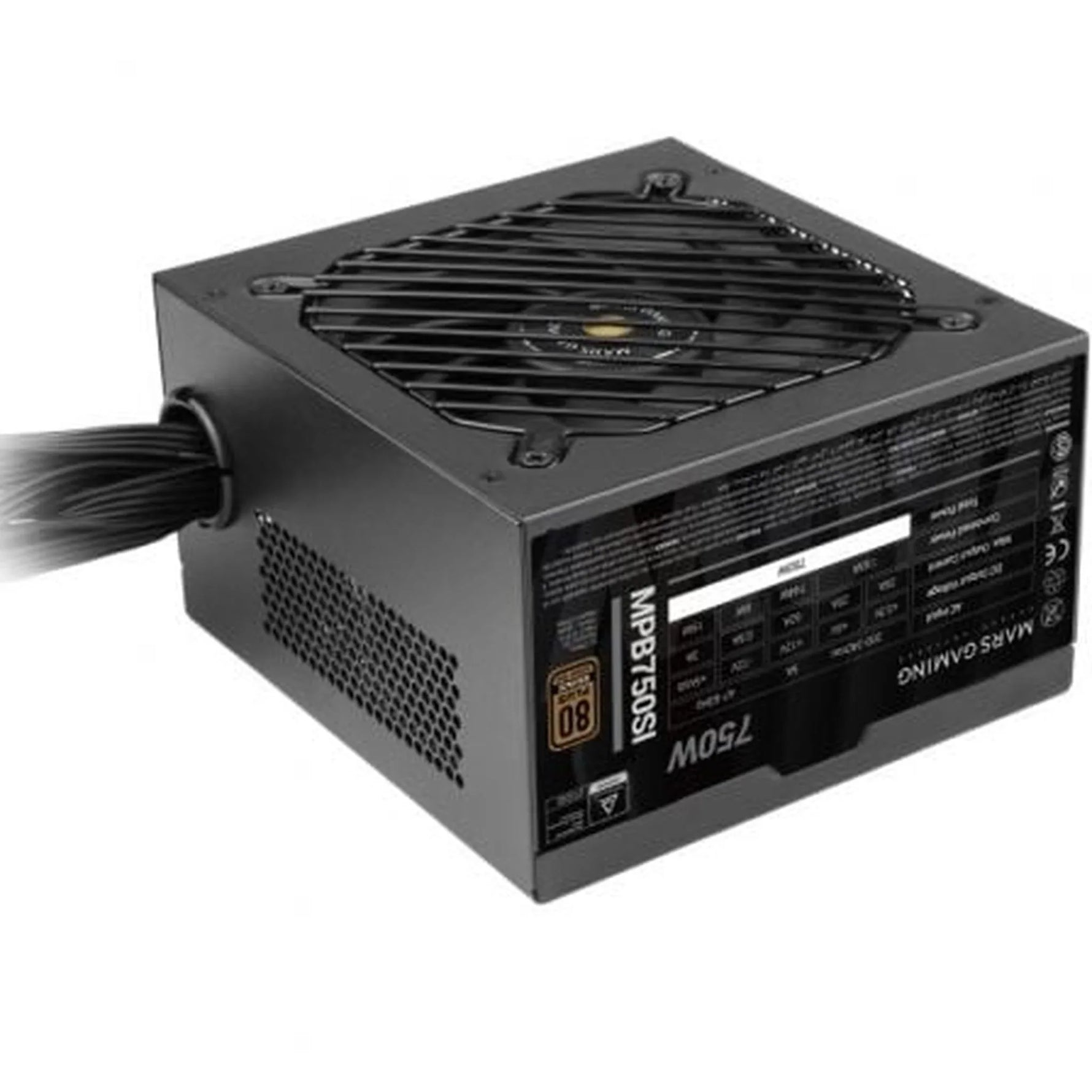 Fuente de Alimentación Mars Gaming MPB750SI/ 750W/ Ventilador 12cm/ 80 Plus Bronze - PixelPlaza