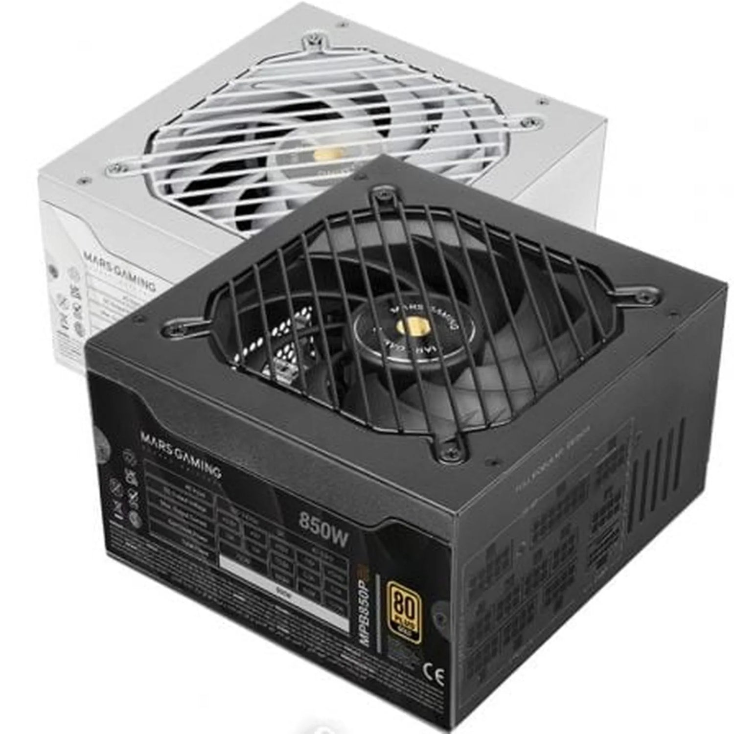 Fuente de Alimentación Mars Gaming MPB850PSI/ 850W/ Ventilador 14cm/ 80 Plus Gold - PixelPlaza