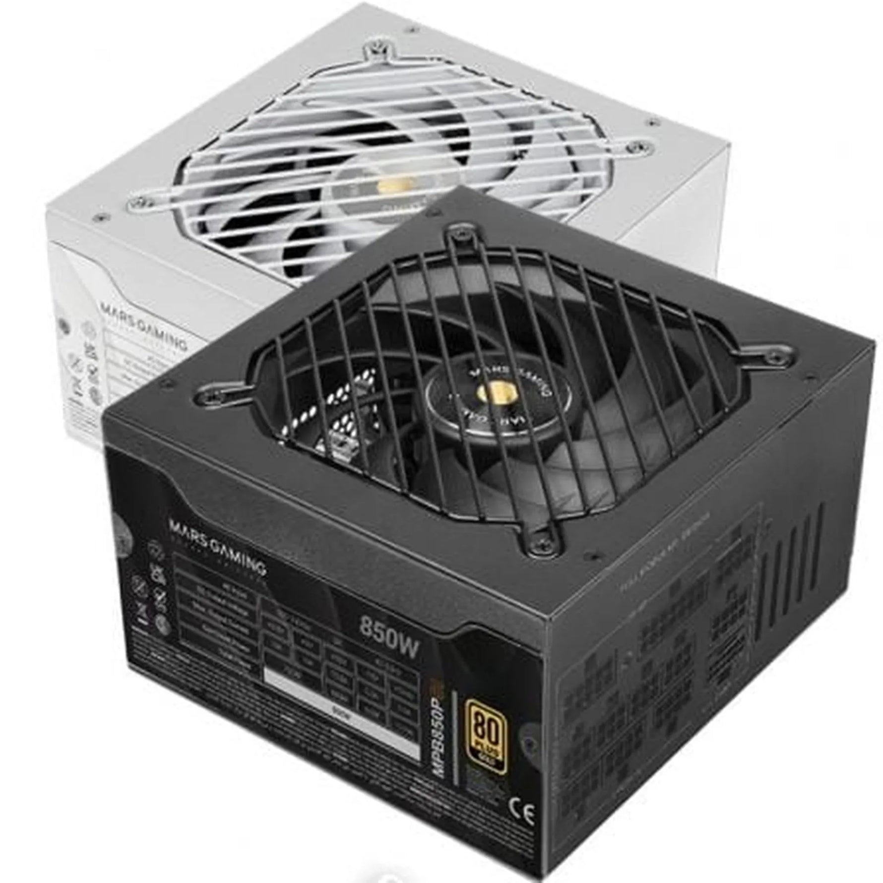 Fuente de Alimentación Mars Gaming MPB850PSI/ 850W/ Ventilador 14cm/ 80 Plus Gold - PixelPlaza