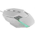 Ratón Gaming Mars Gaming MM024/ Hasta 4000 DPI/ Blanco - PixelPlaza
