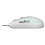 Ratón Gaming Mars Gaming MMGW/ Hasta 3200 DPI/ Blanco - PixelPlaza
