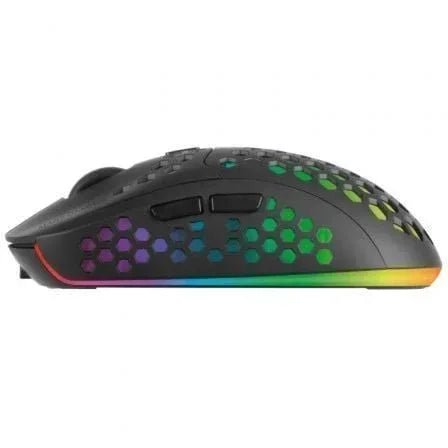 Ratón Gaming Inalámbrico Mars Gaming MMW3/ Batería recargable/ Hasta 3200 DPI - PixelPlaza