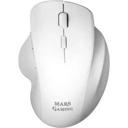 Ratón Gaming Inalámbrico Mars Gaming MMWERGO/ Hasta 3200 DPI/ Blanco - PixelPlaza