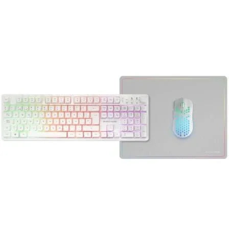 Pack Gaming Mars Gaming MCPWX/ Teclado Inalámbrico + Ratón Inalámbrico + Alfombrilla - PixelPlaza