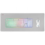 Pack Gaming Mars Gaming MCPX/ Teclado H-MECH + Ratón Óptico + Alfombrilla/ Blanco - PixelPlaza