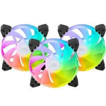 Pack 3 Ventiladores Invertidos Mars Gaming MF-3AR/ 12cm/ ARGB - PixelPlaza