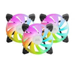 Pack 3 Ventiladores Mars Gaming MF-3A/ 12cm/ ARGB - PixelPlaza