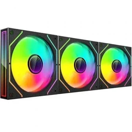 Pack 3 Ventiladores Mars Gaming MF-3DPROKIT/ 12cm + HUB + Mando a Distancia/ ARGB - PixelPlaza