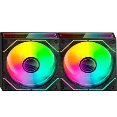 Pack 2 Ventiladores Mars Gaming MF-3DPROX2R/ 12cm/ ARGB - PixelPlaza