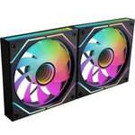 Pack 2 Ventiladores Mars Gaming MF-3DPROX2R/ 12cm/ ARGB - PixelPlaza