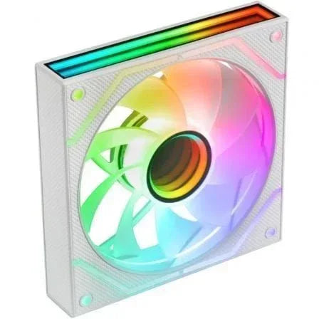 Pack 2 Ventiladores Mars Gaming MF-3DPROX2R/ 12cm/ ARGB/ Blancos - PixelPlaza