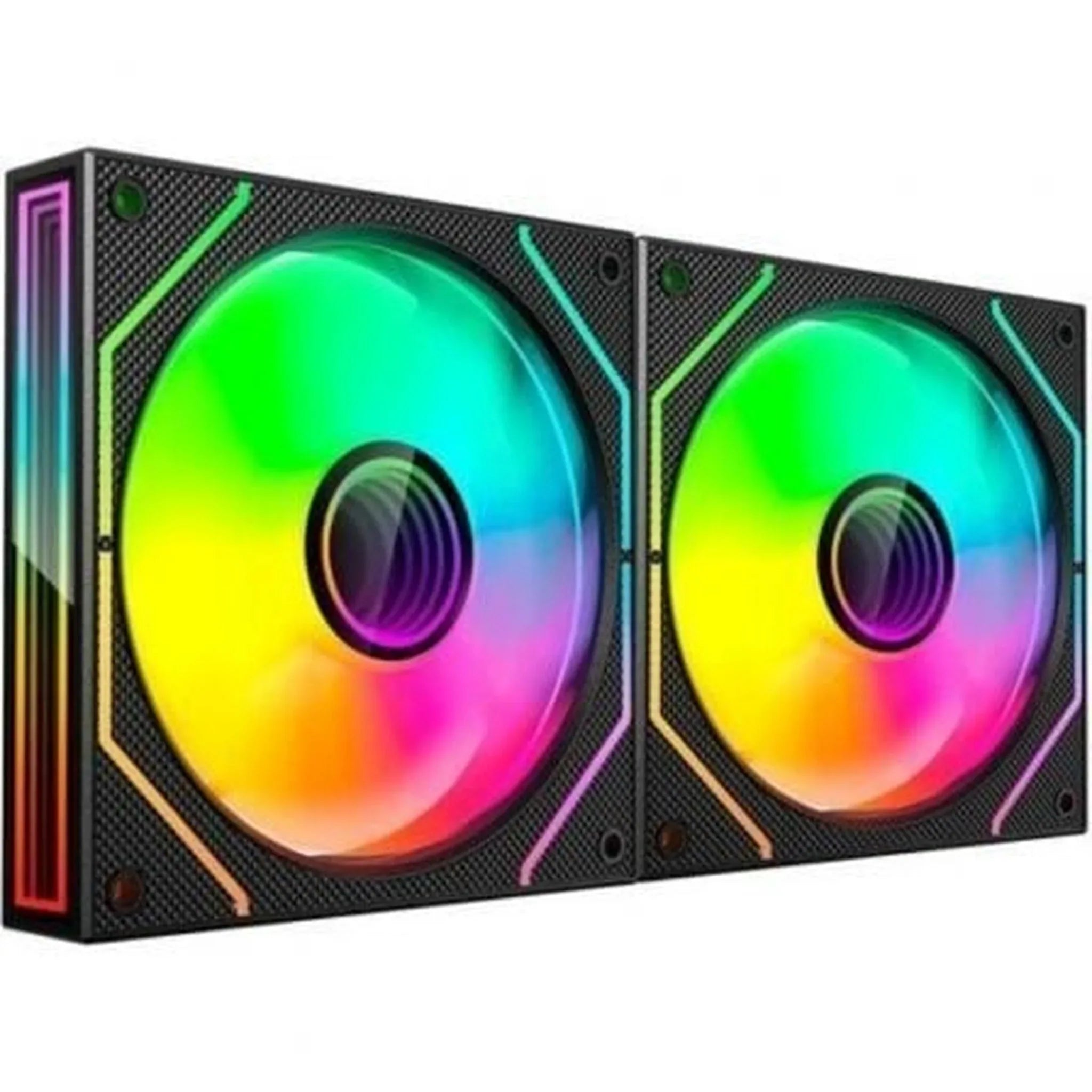 Pack 2 Ventiladores Mars Gaming MF-3DPROX2/ 12cm/ ARGB - PixelPlaza