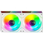Pack 2 Ventiladores Mars Gaming MF-3DPROX2/ 12cm/ ARGB/ Blancos - PixelPlaza