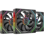 Pack 3 Ventiladores Mars Gaming MF-LINKFINITYKIT2/ 12cm/ ARGB - PixelPlaza
