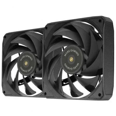Pack 2 Ventiladores Mars Gaming MF-NCLX2/ 12cm - PixelPlaza