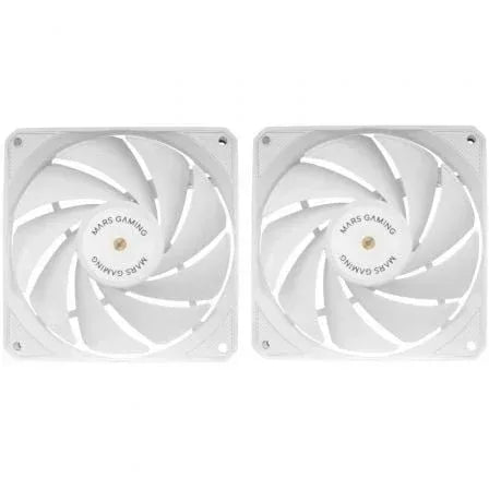 Pack 2 Ventiladores Mars Gaming MF-NCLX2/ 12cm - PixelPlaza
