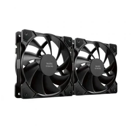 Pack 2 Ventiladores Mars Gaming MF-PWMX2/ 12cm - PixelPlaza