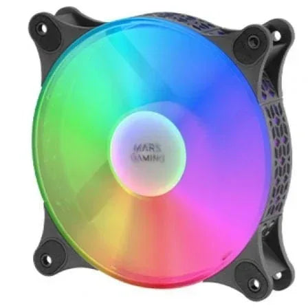 Pack 2 Ventiladores Mars Gaming MFDUO/ 12cm/ FRGB - PixelPlaza