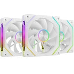 Pack 3 Ventiladores Invertidos Mars Gaming MF-LINKFINITYKIT2R/ 12cm/ ARGB/ Blancos - PixelPlaza