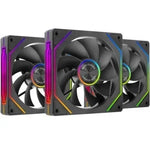 Pack 3 Ventiladores Invertidos Mars Gaming MF-LINKFINITYKIT2R/ 12cm/ ARGB - PixelPlaza