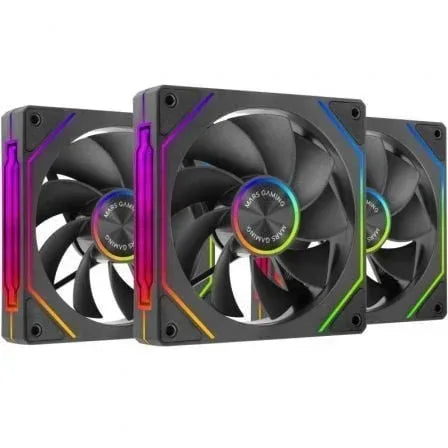 Pack 3 Ventiladores Invertidos Mars Gaming MF-LINKFINITYKIT2R/ 12cm/ ARGB - PixelPlaza