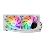 Sistema de Refrigeración Líquida Mars Gaming ML-LCD240/ Blanco - PixelPlaza