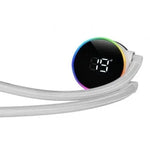 Sistema de Refrigeración Líquida Mars Gaming ML-LCD240/ Blanco - PixelPlaza