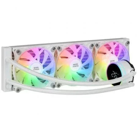 Sistema de Refrigeración Líquida Mars Gaming ML-LCD360/ Blanca - PixelPlaza
