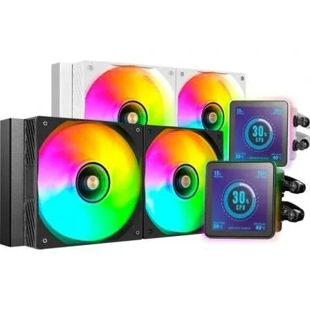 Sistema de Refrigeración Líquida Mars Gaming ML-VISIONPRO240/ Negro - PixelPlaza