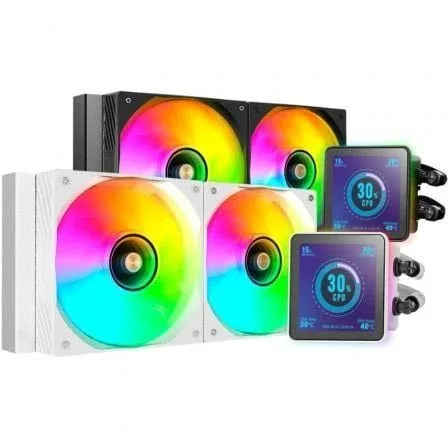 Sistema de Refrigeración Líquida Mars Gaming ML-VISIONPRO240/ Blanco - PixelPlaza