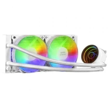 Sistema de Refrigeración Líquida Mars Gaming ML-ONE240W/ Blanco - PixelPlaza