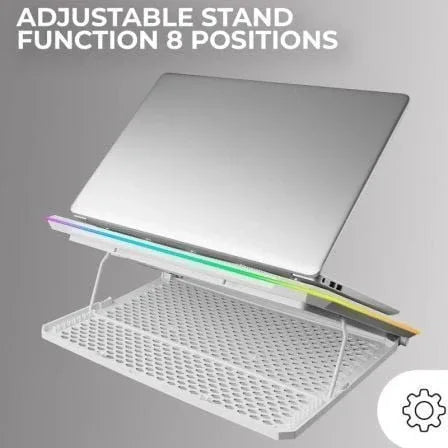 Soporte Refrigerante Mars Gaming MNBC13 para Portátiles hasta 17"/ Iluminación LED - PixelPlaza