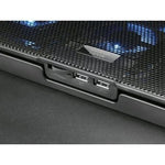 Soporte Refrigerante Mars Gaming MNBC23 para Portátiles hasta 16"/ Iluminación LED - PixelPlaza